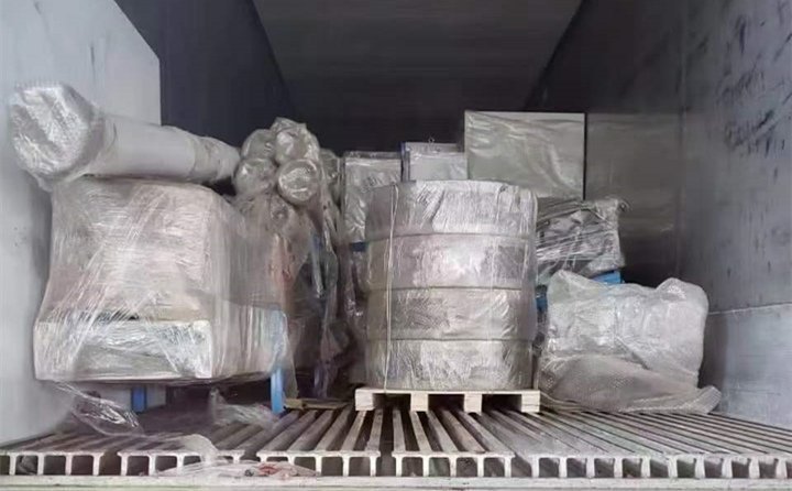 秸稈顆粒機生產線已到達智利